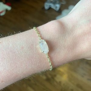 Kendra Scott Elaina Bracelet in Rose Quartz
